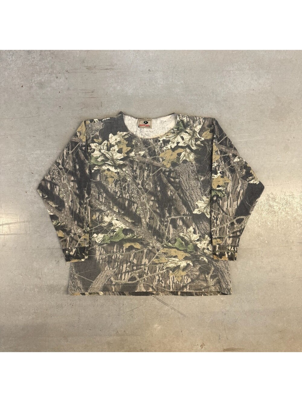 Vintage 2000s Mossy Oak Realtree Camo Longsleeve T-Shirt Extra Extra Large Green